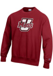 Main image for Mens Massachusetts Minutemen Maroon Champion Reverse Weave Crew Sweatshirt