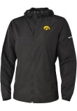 Main image for Womens Iowa Hawkeyes Black Columbia Heat Seal Prodigy Light Weight Jacket