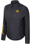 Main image for Womens Iowa Hawkeyes Black Colosseum Gravity Qtr Zip Pullover