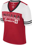 Main image for Indiana Hoosiers Red Colosseum Crown of Fire Short Sleeve T-Shirt