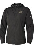 Main image for Womens Purdue Boilermakers Black Columbia Heat Seal Prodigy Light Weight Jacket