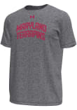 Main image for Maryland Terrapins Grey Under Armour Arch Mascot Tech Stretch Short Sleeve T Shirt