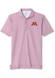 Main image for Mens Minnesota Golden Gophers Maroon Johnnie O Hex Short Sleeve Fashion Polo