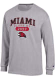 Main image for Mens Miami RedHawks Grey Champion Class of 2027 Jersey Tee