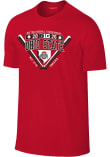 Main image for Ohio State Buckeyes 2026 Big Ten Baseball Tournament Participant Short Sleeve T Shirt - Red