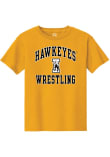 Main image for Youth Iowa Hawkeyes Gold Summit Sportswear Wrestling Short Sleeve T-Shirt