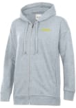 Main image for Womens Oregon Ducks Grey Under Armour Embroidered Long Sleeve Full Zip Jacket