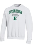 Main image for Mens Eastern Michigan Eagles White Champion Pill Class of 2028 Powerblend Crew Sweatshirt
