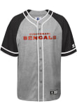 Main image for Starter Cincinnati Bengals Mens Grey TRAINING CAMP BASEBALL Baseball Jersey