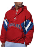 Starter Philadelphia Phillies Mens The Line Up Red Pullover