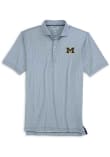 Main image for Mens Michigan Wolverines Navy Blue Johnnie O Hinson Short Sleeve Fashion Polo