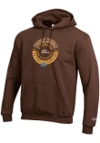 Main image for Mens Western Michigan Broncos Brown Champion 2025 National Champions Powerblend Circle Hooded Swea..