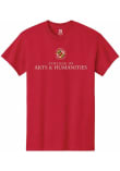 Main image for Maryland Terrapins Red Summit Sportswear College of Arts and Humanities Short Sleeve T Shirt