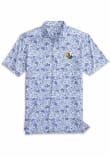 Main image for Mens Kansas Jayhawks Blue Johnnie O Tailgater Vault Short Sleeve Fashion Polo