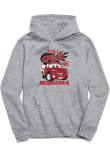 Main image for Toddler Nebraska Cornhuskers Grey Vive La Fete Full Speed Long Sleeve Hooded Sweatshirt