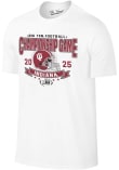 Main image for Indiana Hoosiers 2025 Big 10 Football Championships Short Sleeve T Shirt - White