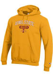 Main image for Champion Iowa State Cyclones Mens Gold Pill Box Grandpa Powerblend Long Sleeve Hoodie