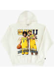 Main image for Mens Michigan Wolverines White SLAM Cover Hoodie - Lendeborg & Cadeau Long Sleeve Fashion Hood