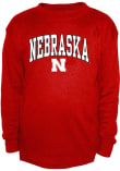 Main image for Mens Red Nebraska Cornhuskers Thermal Big and Tall Crew Sweatshirt