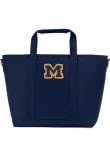 Main image for Michigan Wolverines Stoney Clover Lane Large Tote Bag - Navy Blue