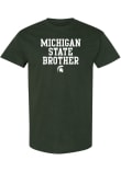 Main image for Michigan State Spartans Basic Block Brother Short Sleeve T Shirt - Green