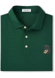 Main image for Mens Michigan State Spartans Green Peter Millar Tesseract Sparty Short Sleeve Fashion Polo