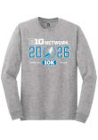 Main image for Mens Big Ten Grey Heather Summit Sportswear 2026 Big Ten 10k Tee