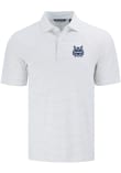 Main image for Mens Arizona Wildcats White Cutter and Buck Fine Line Stripe Short Sleeve Fashion Polo
