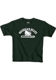 Main image for Girls Michigan State Spartans Green Blue 84 Hello Kitty Team Wordmark Short Sleeve T-Shirt