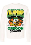 Main image for Mens Oregon Ducks Ivory Something Inked 2026 Orange Bowl Champions Crew Sweatshirt