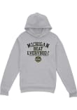 Main image for Mens Michigan Wolverines Grey BreakingT Beat Everybody National Champions Long Sleeve Fashion Hood