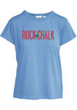 Main image for Kansas Jayhawks Darby Short Sleeve T-Shirt - Light Blue