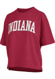 Main image for Indiana Hoosiers Crimson Pressbox Banner Elk Jersey Short Sleeve T-Shirt