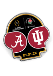 Main image for Red Indiana Hoosiers Souvenir 2025 Rose Bowl Dueling Pin
