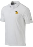 Main image for Mens Baylor Bears White Columbia Vault Heat Seal Omni Wick Drive Short Sleeve Polo Shirt