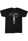 Main image for Braden Smith BreakingT Mens Black Purdue Boilermakers Basketball Caricature Player T Shirt