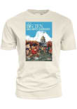 Main image for Big Ten Ivory Blue 84 2026 Big Ten Cross Country Championships Poster Short Sleeve T Shirt