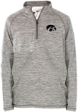 Main image for Youth Grey Iowa Hawkeyes Mathew Long Sleeve Quarter Zip