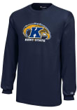 Main image for Youth Kent State Golden Flashes Navy Blue Champion Core Long Sleeve T-Shirt