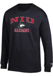 Main image for Mens Northern Illinois Huskies Black Champion Mascot Alumni Jersey Tee
