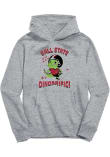 Main image for Toddler Ball State Cardinals Grey Vive La Fete Dino-Riffic Long Sleeve Hooded Sweatshirt