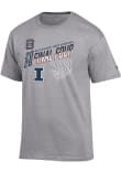 Main image for Illinois Fighting Illini Grey Champion MBB Final Four 2026 Jersey Short Sleeve T Shirt