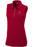 Main image for Womens Texas Tech Red Raiders Red Columbia Heat Seal Tend the Ball Tank Top