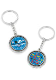 Main image for Light Blue Big Ten 2026 Men Basketball Tournament Spinner Keychain