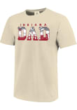 Main image for Indiana Hoosiers Ivory  Dad Short Sleeve T Shirt