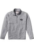 Main image for Mens Grey Iowa Hawkeyes Saranac Qtr Zip Pullover