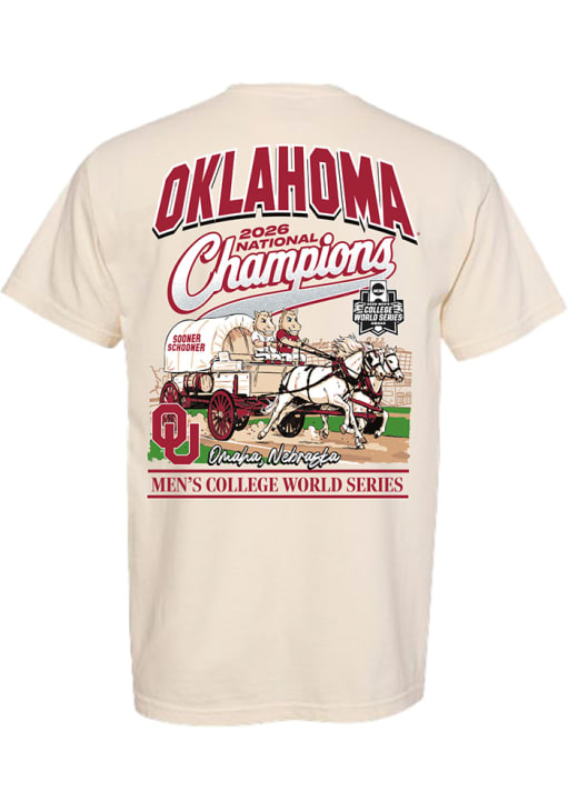 Something Inked Oklahoma Sooners IVORY 2026 College World Series