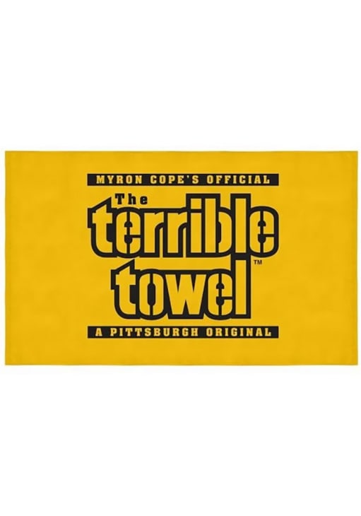 Pittsburgh Steelers Terrible Towel Beach Towel - Thumbnail 2