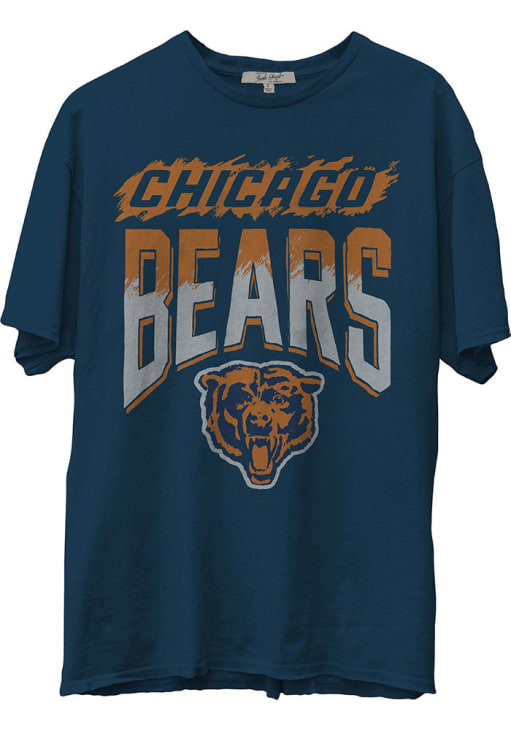 Junk Food Clothing Chicago Bears NAVY Hall Of Fame Short  display picture 1