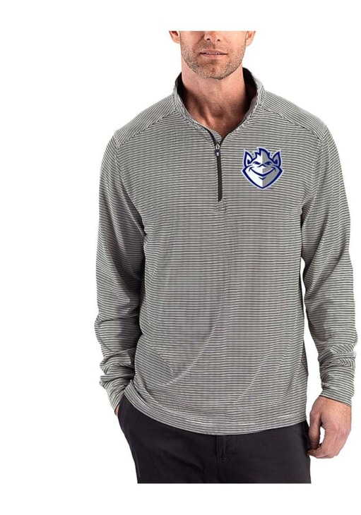 Cutter and Buck Saint Louis Billikens Mens BLACK Forge Eco